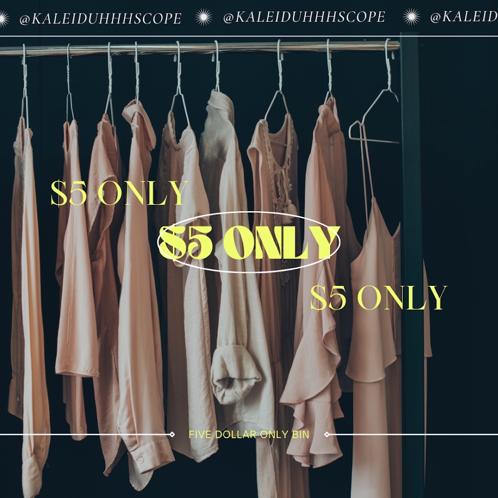 ☾ $5 ONLY BIN